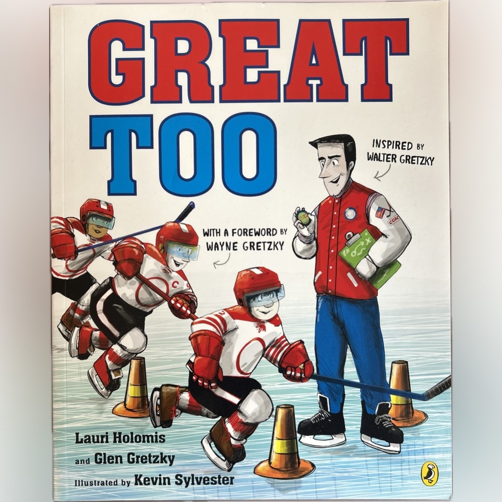 BUNDLE & SAVE🎉 Great Too Hockey Book Softcover